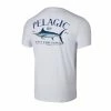 Apparel Mens Stratos Blue Marlin Performance Shirt