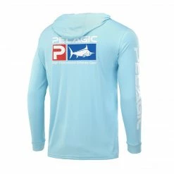 Apparel Aquatek Deluxe Hooded Fishing Shirt Sun Protection System