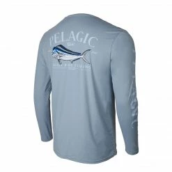 Apparel Stratos Dolphin Fish Performance Shirt Mens
