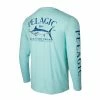 Apparel Stratos Blue Marlin Performance Shirt Mens