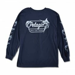 Apparel Mens Surrounded Long Sleeve Fishing T-Shirt