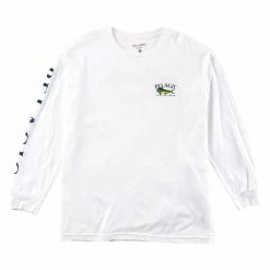 Apparel Mens Dolphin Fish Long Sleeve Fishing T-Shirt