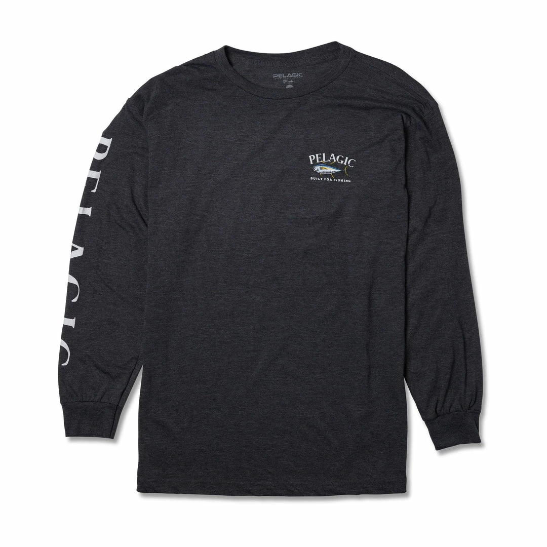 Apparel Mens Yellowfin Tuna Long Sleeve Fishing T-Shirt 4 Apparel Mens Yellowfin Tuna Long Sleeve Fishing T-Shirt