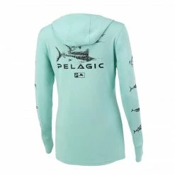 Apparel Ultratek Gyotaku Hooded Fishing Shirt - Women's Womens