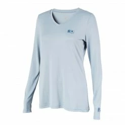 Apparel Womens Aquatek V-Neck Fishing Shirt - Women's