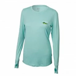 Apparel Aquatek Dolphin Fish Fishing Shirt - Women's