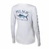 Apparel Aquatek Blue Marlin Fishing Shirt - Women's