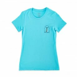 Apparel Fishtail Blue Marlin Fishing T-Shirt - Women's