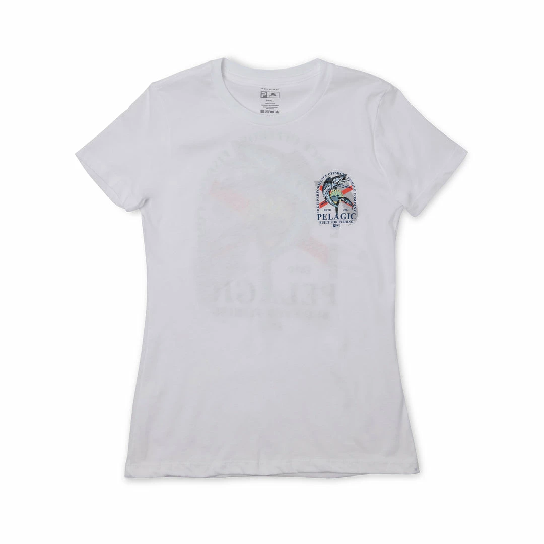 Apparel Womens Florida Wahoo Fishing T-Shirt - Women's 4 Apparel Womens Florida Wahoo Fishing T-Shirt - Women's