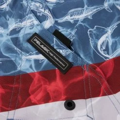 Apparel Kid's Sharkskin Americamo Fishing Shorts