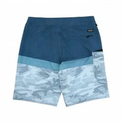 Apparel Kid's Blue Water Camo Fishing Shorts Kids 3T - 5T