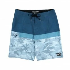 Apparel Kid's Blue Water Camo Fishing Shorts Kids 3T - 5T
