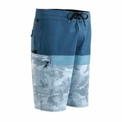 Apparel Kid's Blue Water Camo Fishing Shorts Kids 3T - 5T