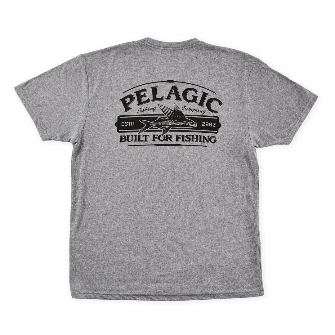 Apparel Mens Flying Fish Premium Heather T-Shirt 3 Apparel Mens Flying Fish Premium Heather T-Shirt